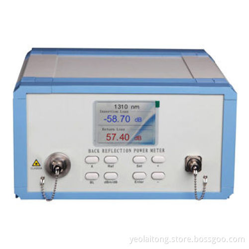 Color Screen Insertion and Return Loss Tester